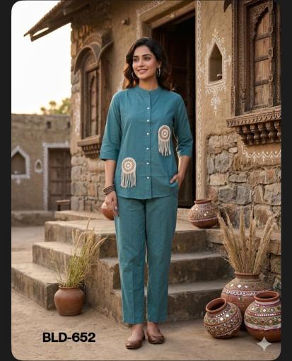 Ballika cotton coord set online boutique suppliers